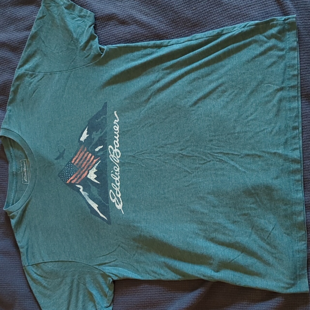 Eddie Bauer Americana Mountain Graphic Tee